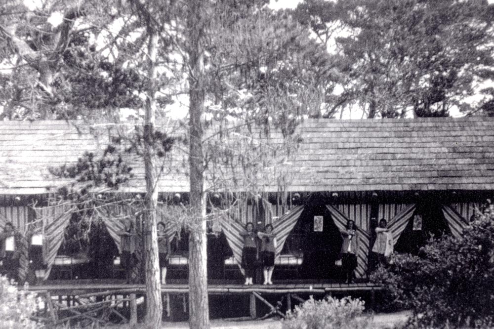 Asilomar Tent Inspection in 1917